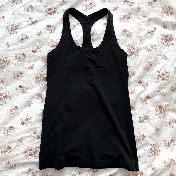 lululemon athletica Tops - Lululemon Black Racerback Tank